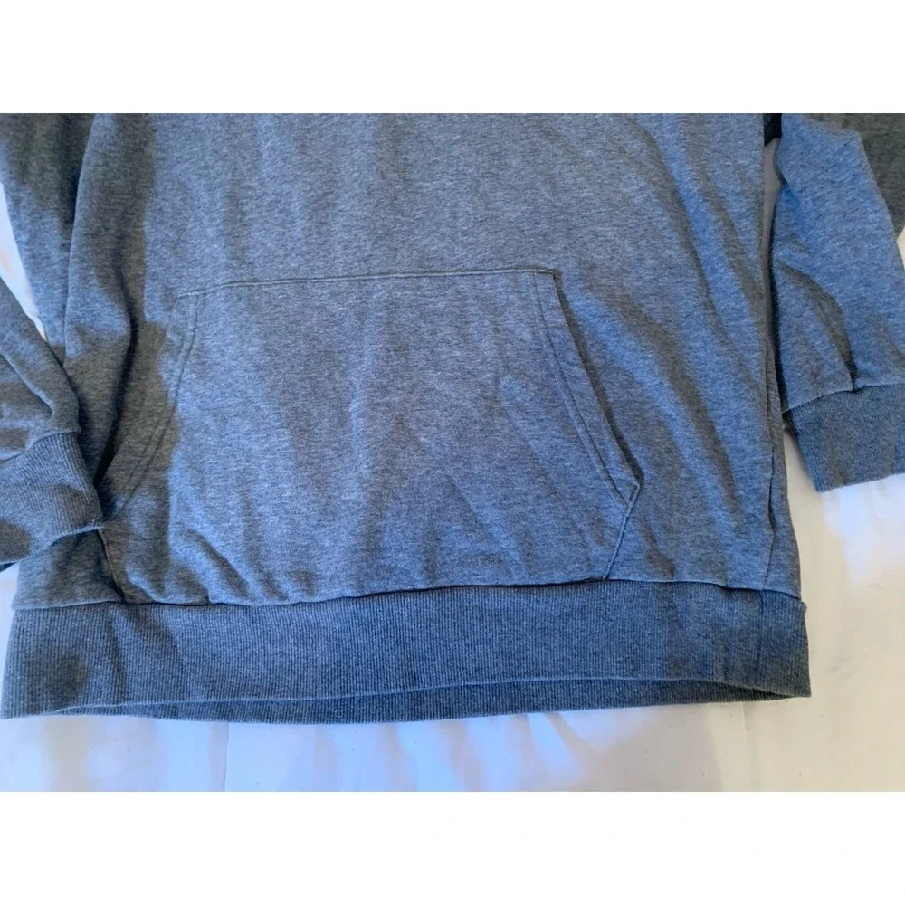 Under Armour Men's Hoodie Size L Grey Loose Fit Fleece Pullover - Picture 3 of 9